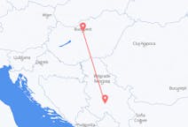 Flyreiser fra Kraljevo, Serbia til Budapest, Ungarn