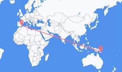 Flights from Tufi, Papua New Guinea to Murcia, Spain