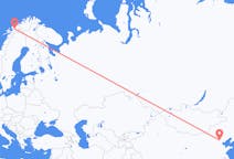 Flyreiser fra Beijing, Kina til Bardufoss, Norge