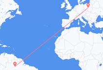 Flights from Manaus to Łódź