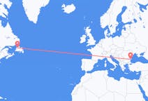 Flights from Deer Lake, Canada to Varna, Bulgaria