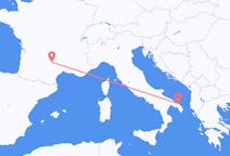Flights from Brindisi, Italy to Rodez, France