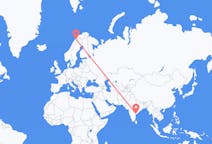 Flights from Vijayawada, India to Narvik, Norway