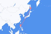 Flights from Manila, Philippines to Yuzhno-Sakhalinsk, Russia