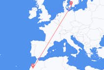 Flyreiser fra Marrakech, Marokko til København, Danmark
