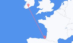 Flyreiser fra San Sebastián, Spania til Kork, Irland