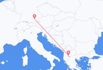 Flights from Ohrid in North Macedonia to Munich in Germany