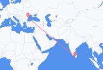 Flights from Colombo, Sri Lanka to Constanța, Romania