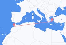 Flights from Rabat, Morocco to Mykonos, Greece