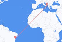Flyreiser fra Ilhéus, Brasil til Brindisi, Italia