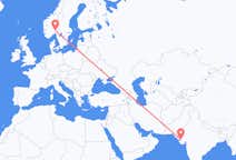 Flyg från Kandla, Indien till Oslo, Norge