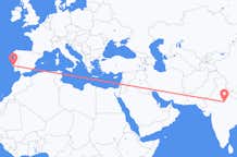 Flyrejser fra Gwalior til Lissabon