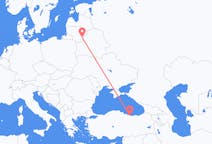 Рейсы из Вильнюса, Литва в Орду, Турция