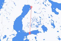 Lennot Tallinnasta Ouluun