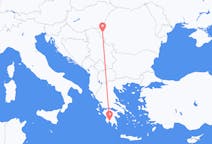 Vluchten van Timișoara, Roemenië naar Kalamáta, Griekenland