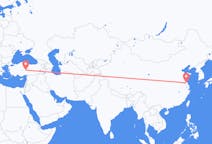 Flyreiser fra Yancheng, Kina til Kayseri, Tyrkia