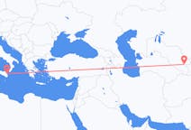 Flyrejser fra Samarkand, Usbekistan til Catania, Italien