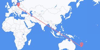 Flights from Norfolk Island to Poland