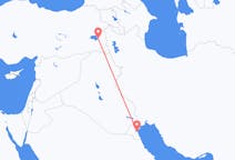 Flyreiser fra Kuwait, Kuwait til Van, Tyrkia