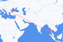 Flights from Krabi, Thailand to Istanbul, Turkey