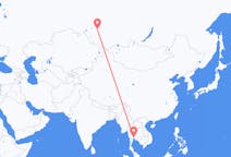 Flights from Bangkok, Thailand to Novosibirsk, Russia
