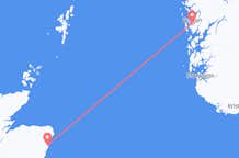 Flyrejser fra Bergen til Aberdeen