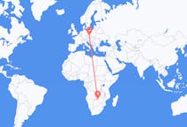 Flyreiser fra Victoria Falls, Zimbabwe til Pardubice, Tsjekkia