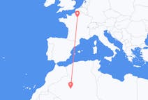Flyg från Adrar, Algeriet till Paris, Frankrike