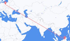 Flights from Long Lellang, Malaysia to Poznań, Poland