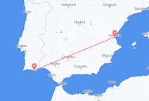 Flights from Faro in Portugal to Valencia in Spain