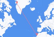 Рейсы из Агадир, Марокко в Илулиссат, Гренландия