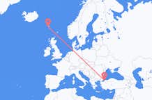 Flights from Sørvágur to Istanbul