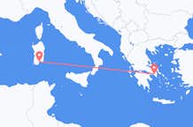 Flights from Cagliari to Athens