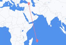 Flights from Mauritius Island to Van