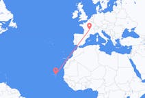 Flyg från Sal, Kap Verde, Kap Verde till Clermont-Ferrand, Frankrike