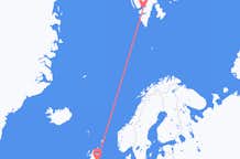Loty z Edynburg na Svalbard