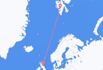 Vols d’Édimbourg vers Svalbard