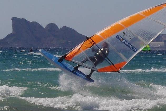 Dynamisch windsurfen Beginnersles Dag2