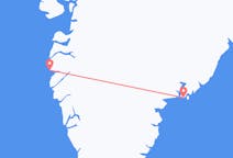 Flights from Sisimiut, Greenland to Tasiilaq, Greenland