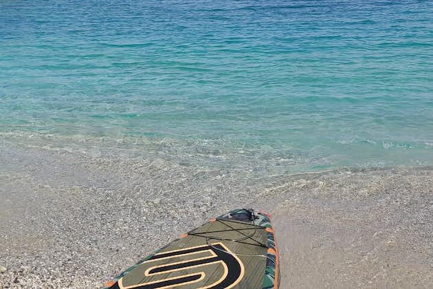 Paddleboarden op het eiland