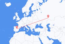 Voli da Samara, Russia a Madrid, Spagna