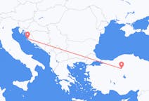 出发地 克罗地亚扎达尔目的地 土耳其安卡拉的航班