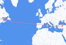 Flights from Moncton, Canada to Nevşehir, Turkey