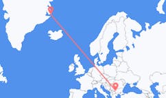 出发地 保加利亚出发地 索菲亞目的地 格陵兰斯科斯比鬆的航班