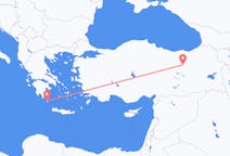 Flyg från Erzincan till Kythera