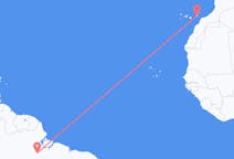 Flyreiser fra Altamira, Brasil til Ajuy, Spania