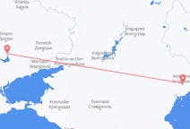 Flyg från Astrachan till Zaporizhia