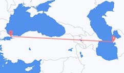 Loty z Turkmenbaszy, Turkmenistan Do Istambułu, Turcja