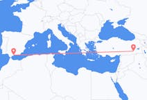 Flights from Batman, Turkey to Málaga, Spain