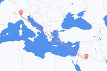 Flights from Al Jawf Region to Milan